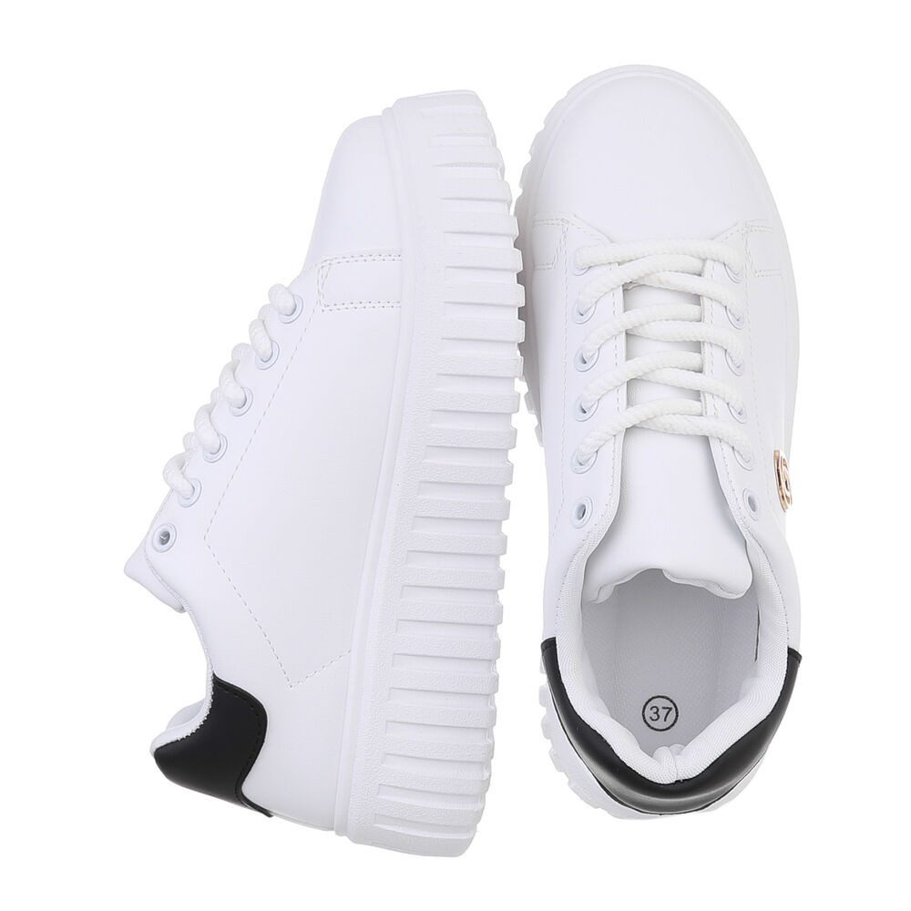 Ital-Design Damen Low-Top Freizeit Sneaker (87451850) Flach Sneakers Low in günstig online kaufen