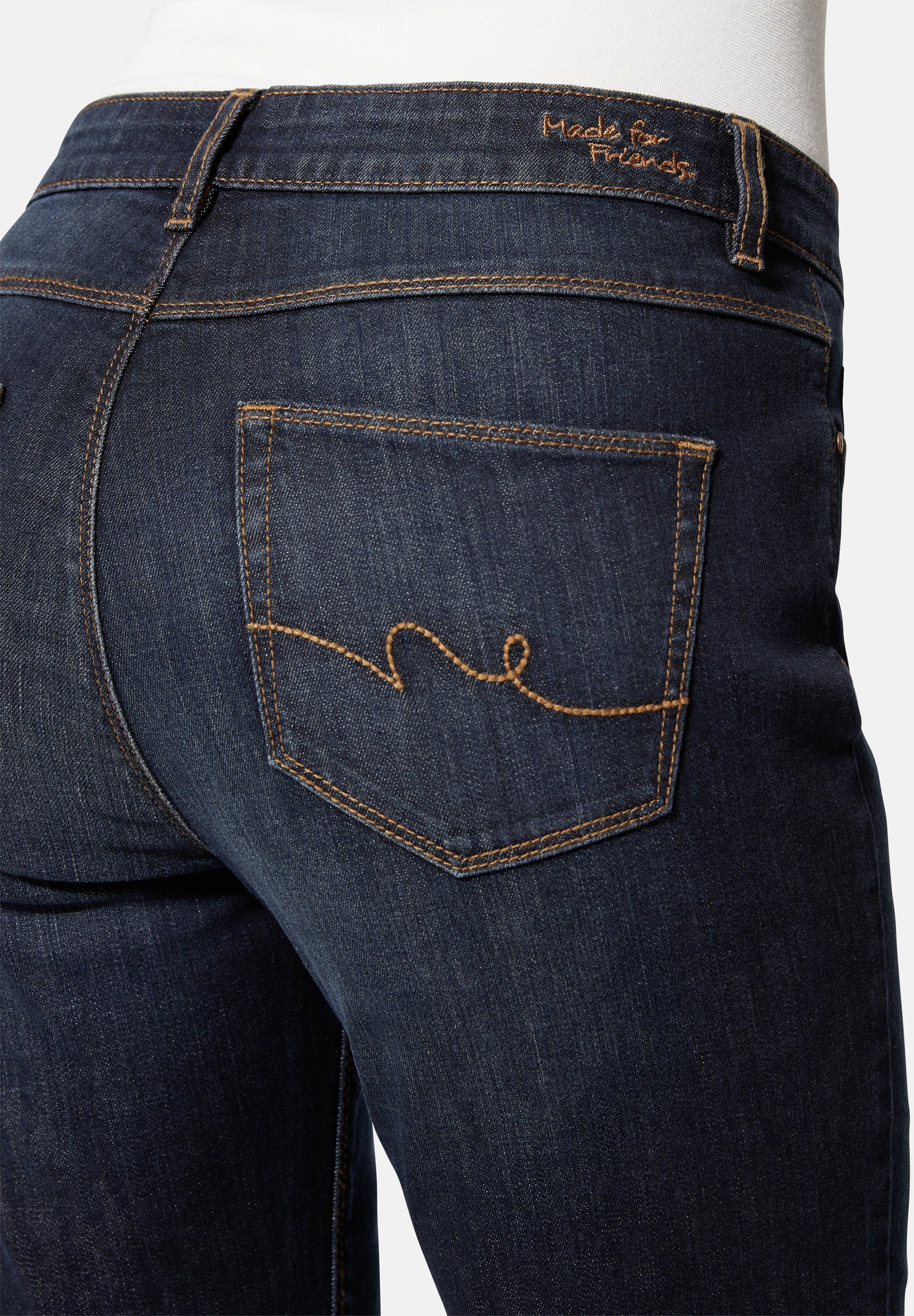 Straight black Zermatt 5-Pocket-Jeans blue Denim Fit STOOKER WOMEN