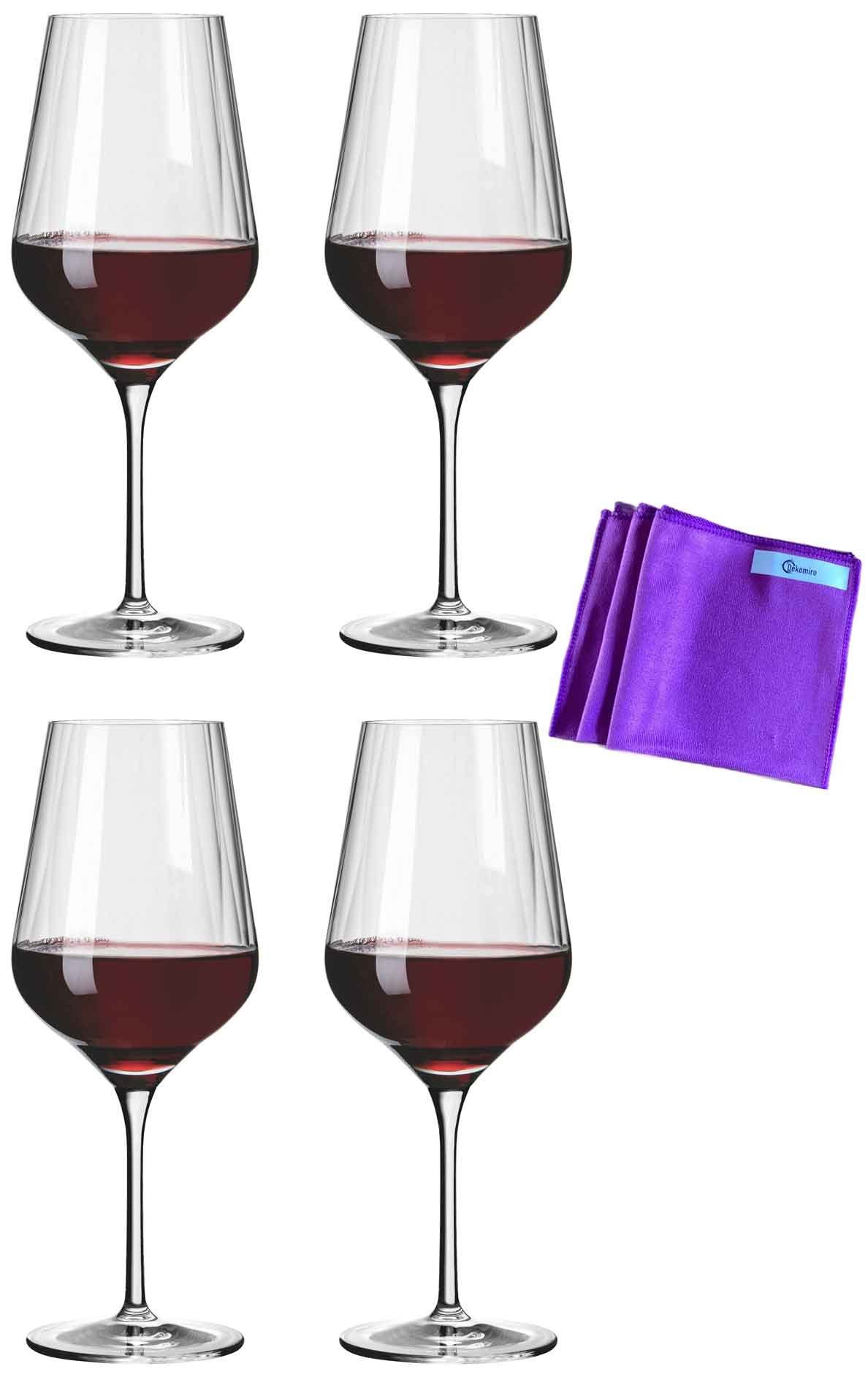 Rotweinglas Dekomiro Ritzenhoff Sternschliff Rotwein 4er-Set