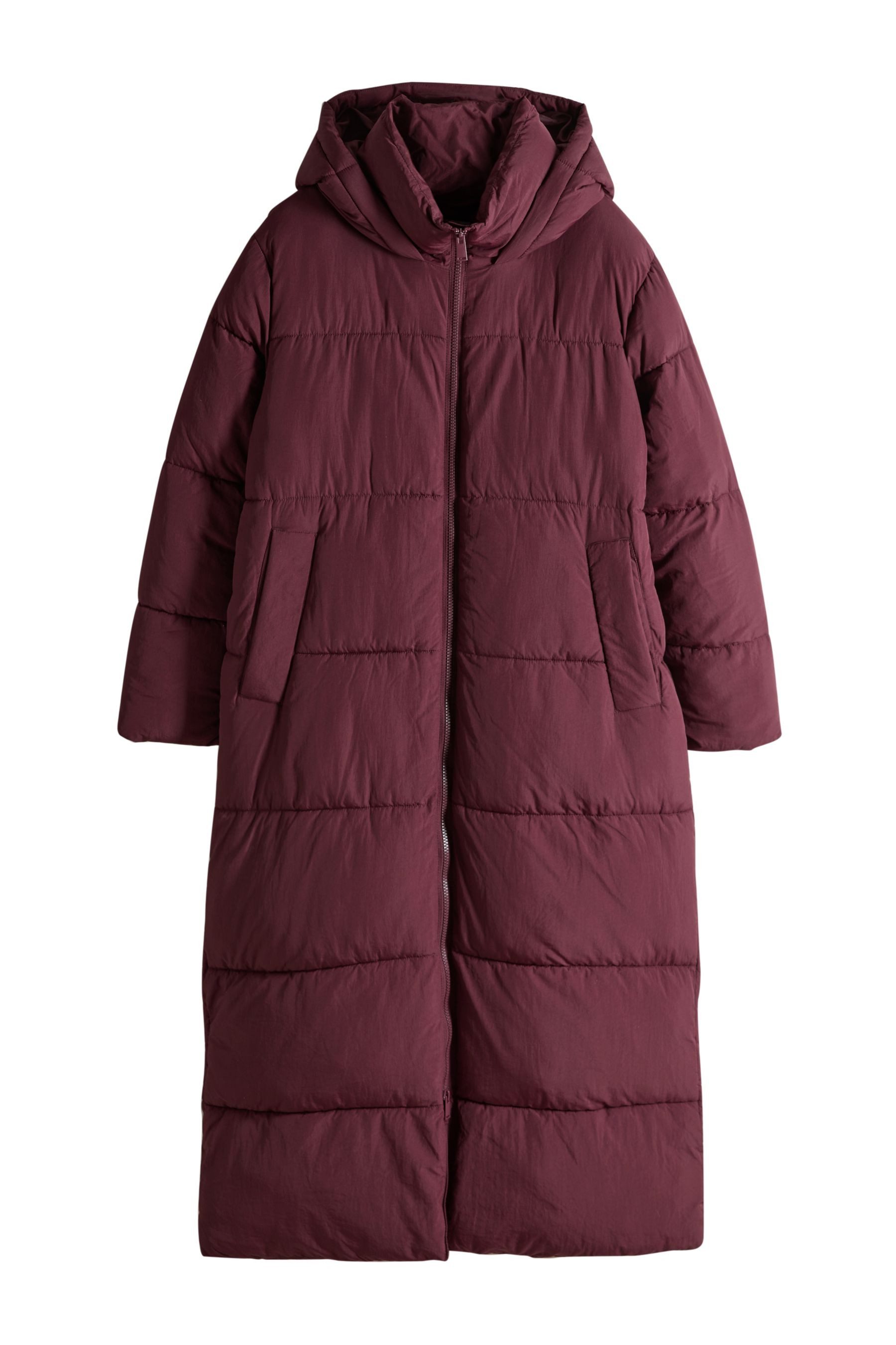 The Set Steppmantel The Set Langer, wattierter Maximantel mit Kapuze (1-tlg günstig online kaufen
