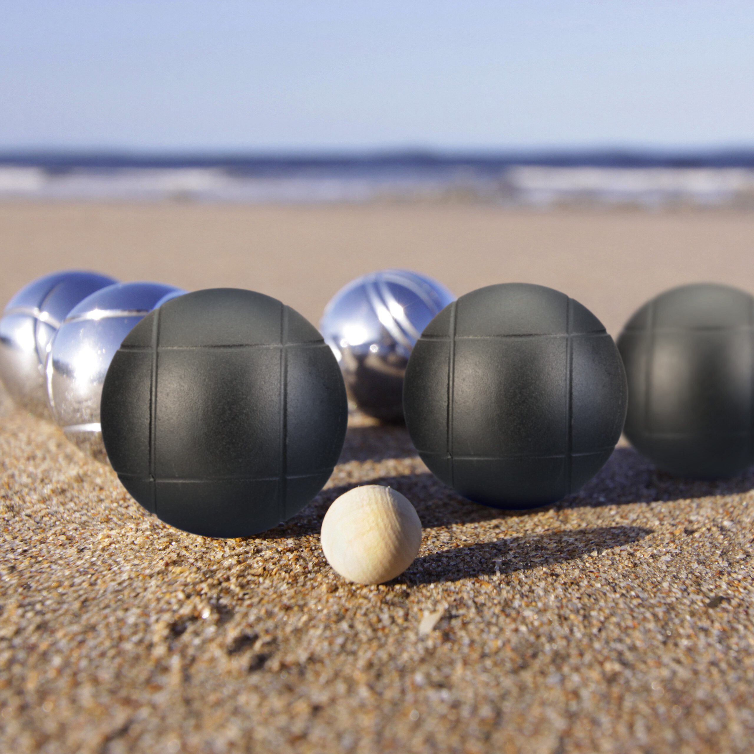 relaxdays Spielzeug-Gartenset 8 Boule Kugeln im Set, (8er Set) günstig online kaufen