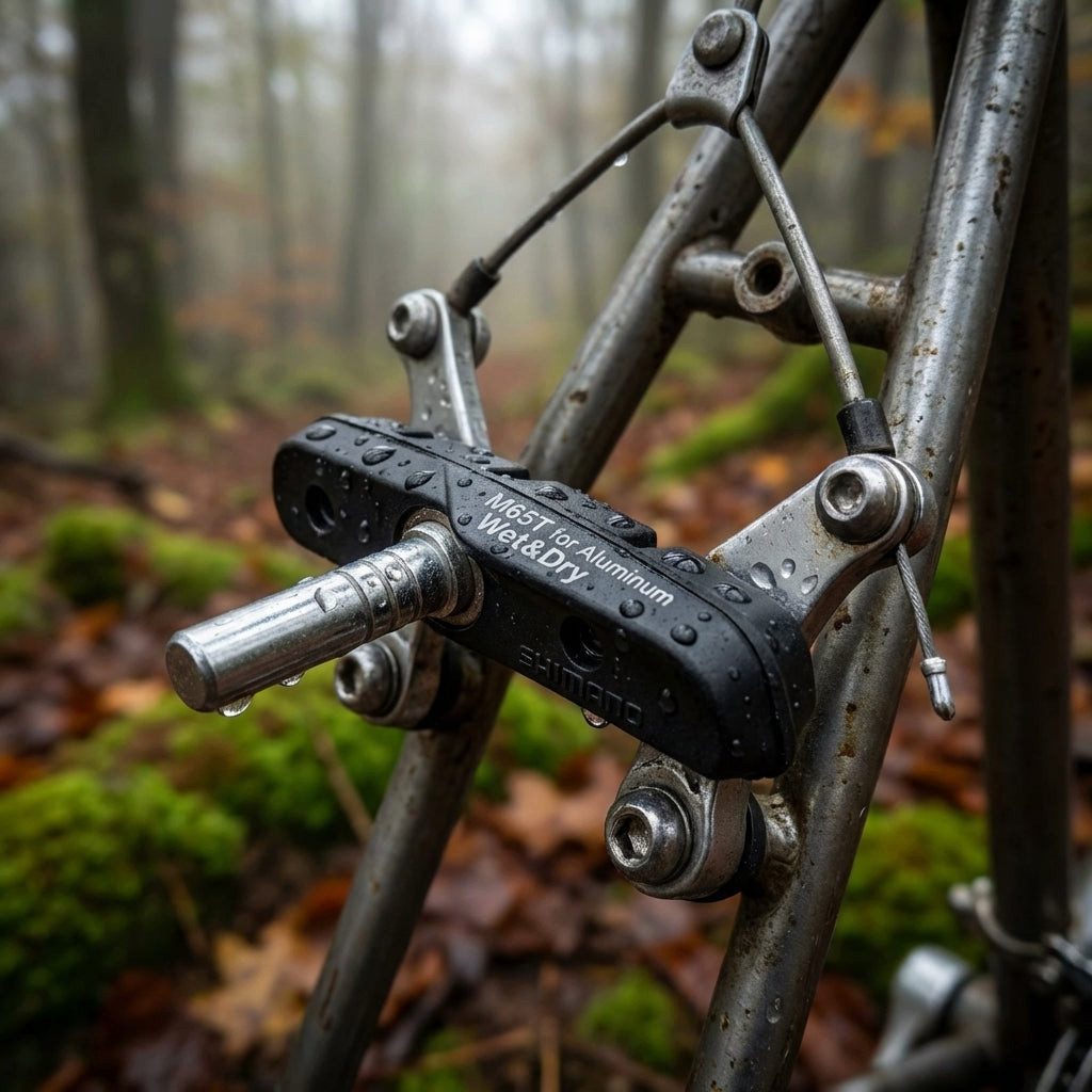 Shimano Felgenbremse Shimano M65T Bremsschuh-Satz für Cantileverbremsen - zuverlässige Brem