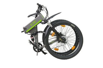 LLobe E-Bike FML-830 grey 27,5", 10,4 Ah, 9 Gang Shimano, Kettenschaltung, Heckmotor, 375 Wh Akku
