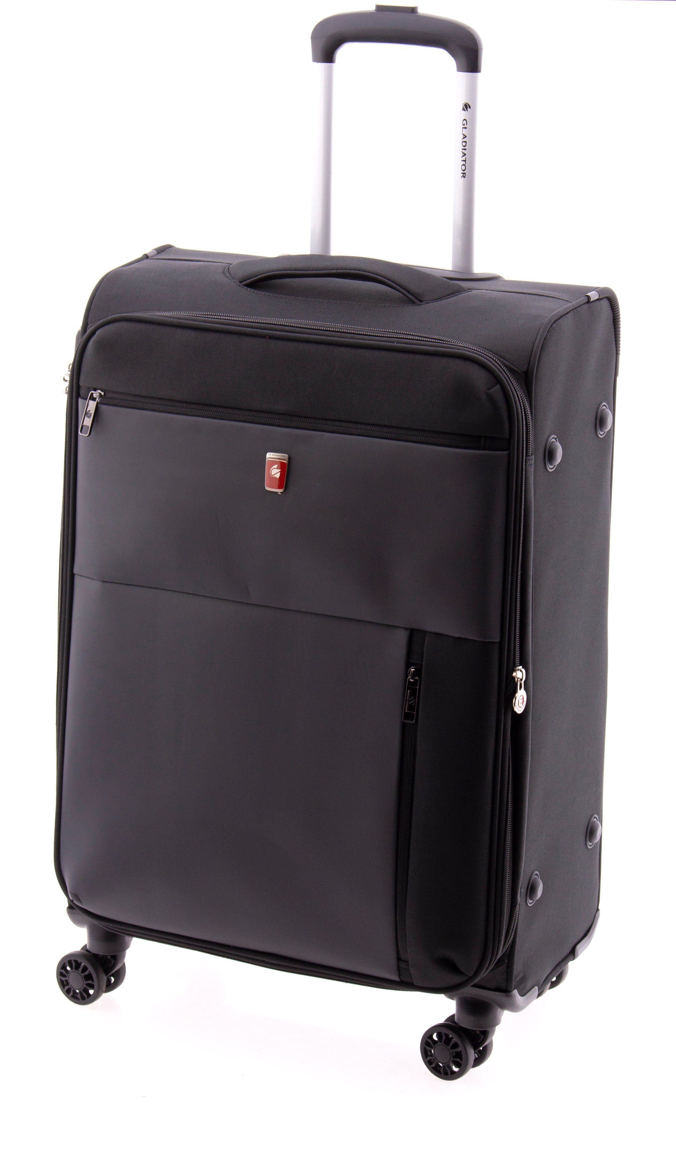 GLADIATOR Weichgepäck-Trolley M - 4 Rollen, 66 cm - Volumen: 72/86 Liter, 3 günstig online kaufen