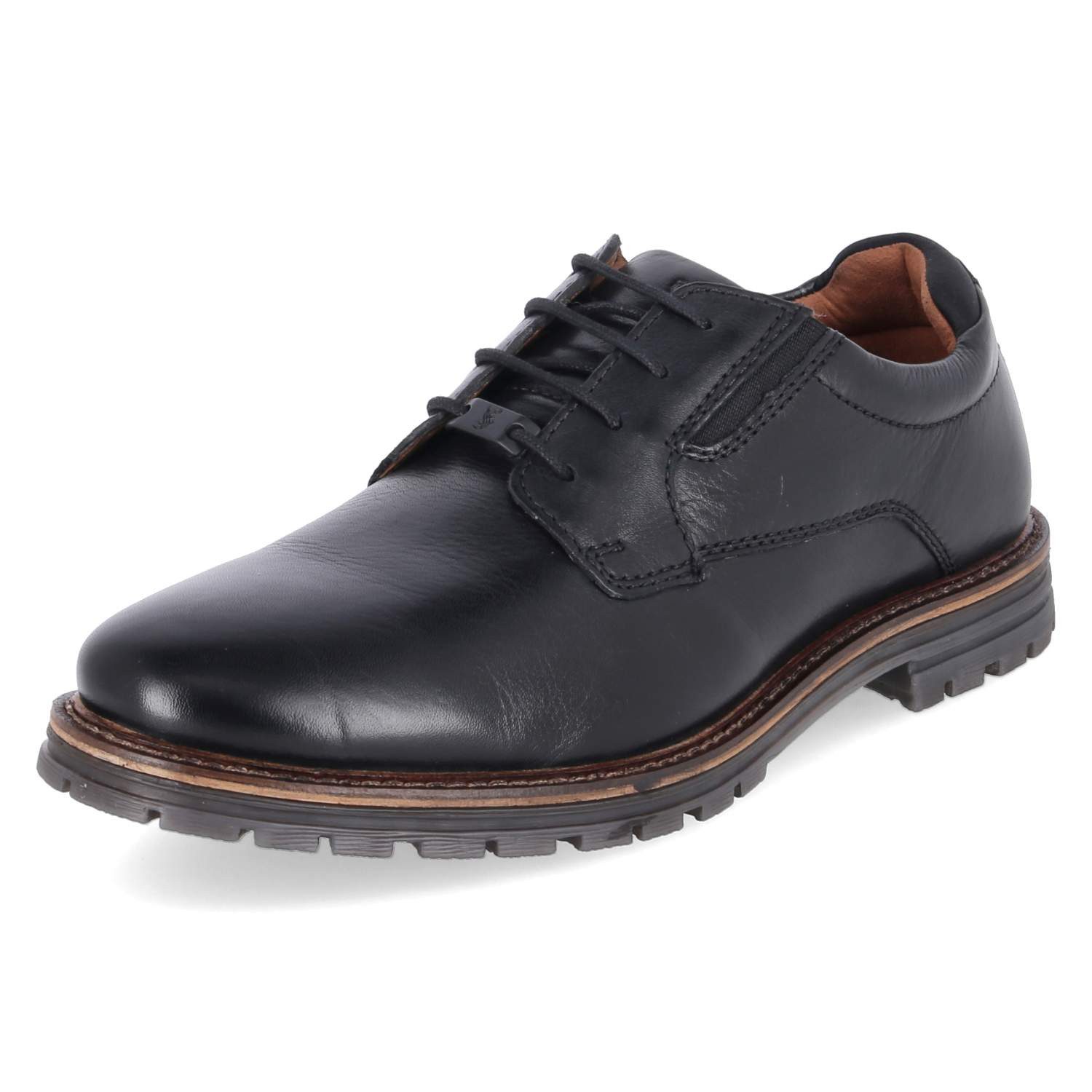 Salamander Salamander E31AUZ011000-1000 Herren Glattleder black Schnürschuh