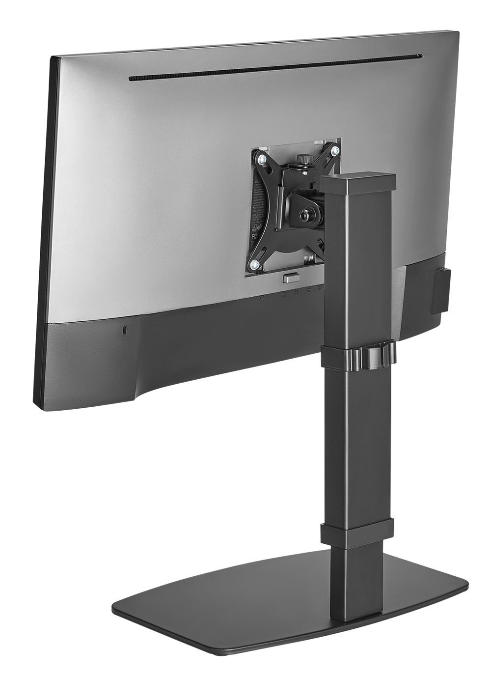 MY WALL HL53L vollbeweglich für 2 x 17-32 Zoll Monitor Halterung, Grau