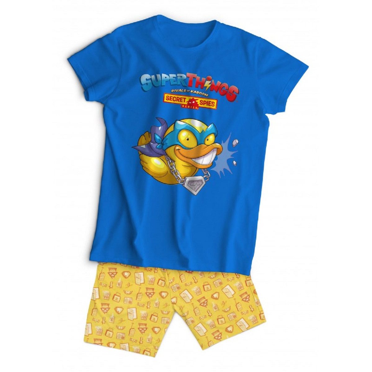 Schlafanzug Kinder Schlafset Kurzarm Baumwolle Sommer Pyjama Set Jungen 2 Teilig