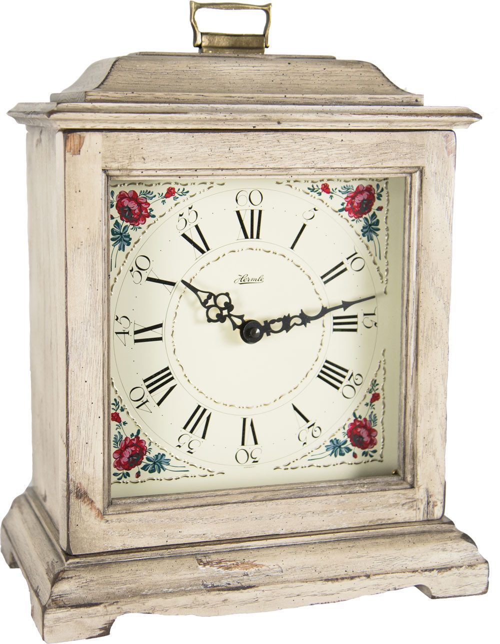 Hermle Tischuhr Quarz Tischuhr - Vintage Weiß - Hermle Modell: 22915-V62114