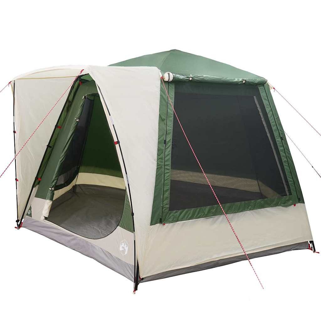 furnicato Faltzelt Wasserdichtes Campingzelt 420x420x227 cm Grün für Outdoor, (1 tlg)