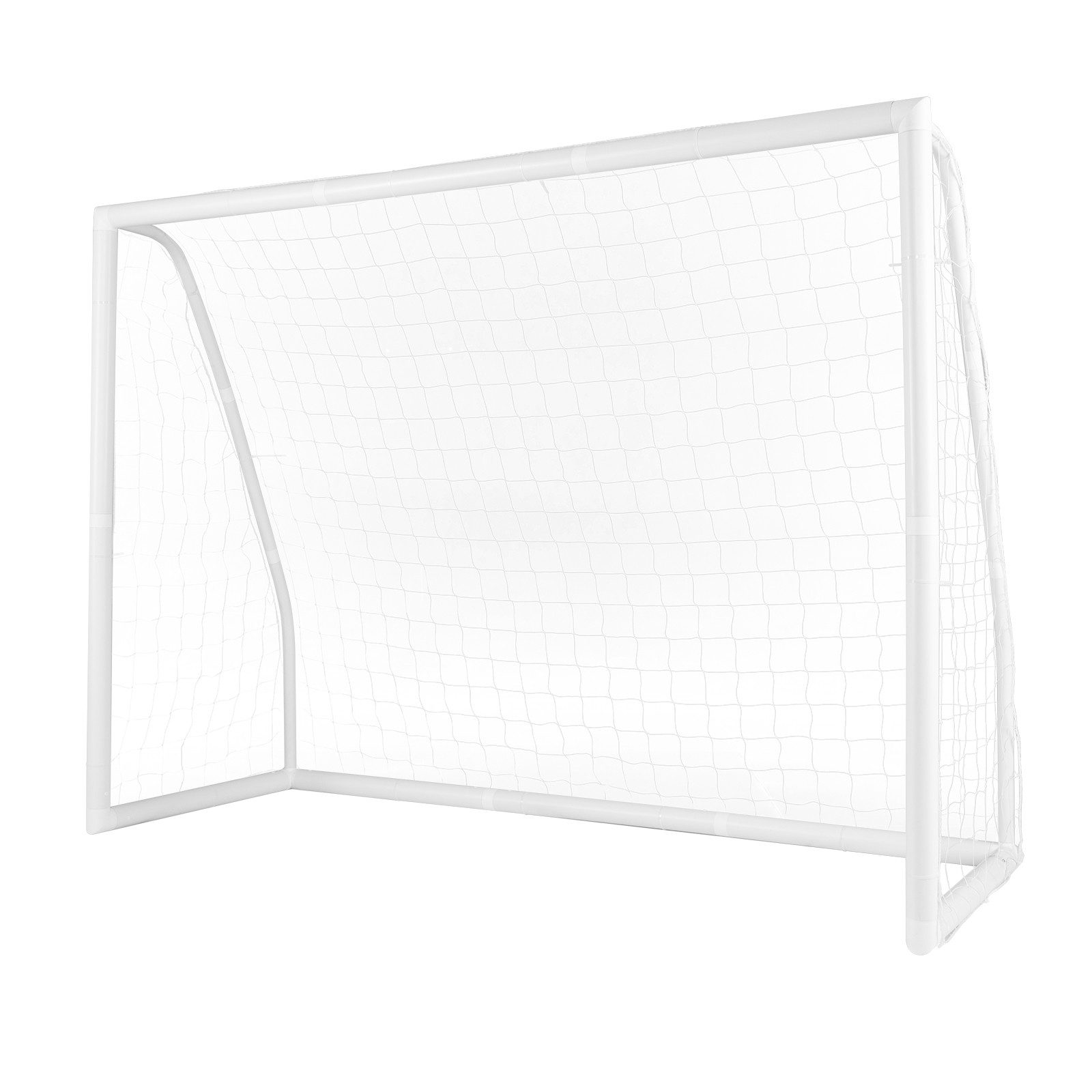 COSTWAY Fußballtor, 245 x 90 x 182 cm, für Kinder, Garten, outdoor