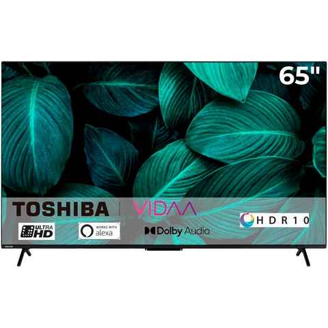 Toshiba 65QV2463DA QLED-Fernseher (164 cm/65 Zoll, 4K Ultra HD, Smart-TV)