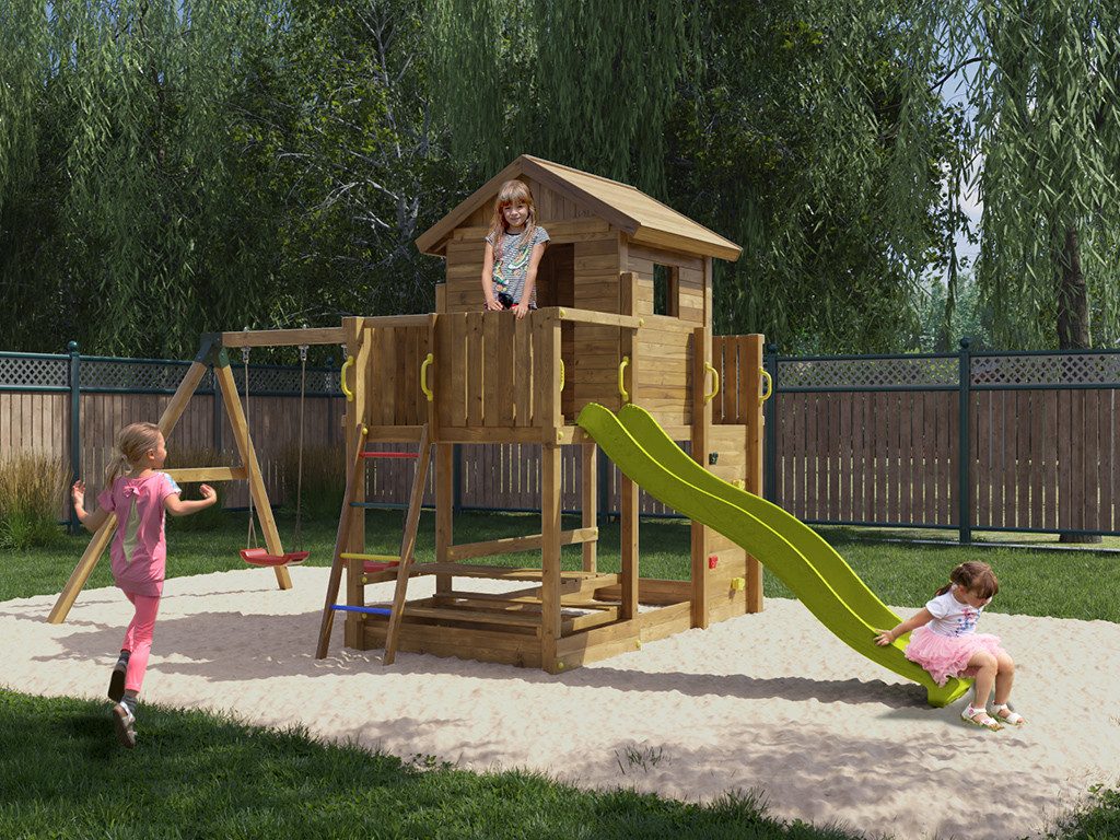 FUNGOO Spielturm Fungoo Stelzenhaus Mars