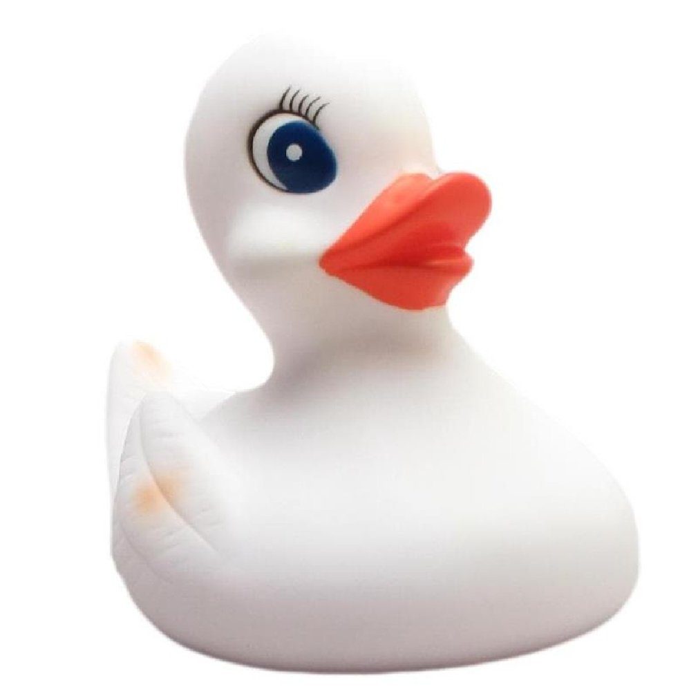 - Badespielzeug - Duckshop weiss 10 Klara cm Quietscheentchen