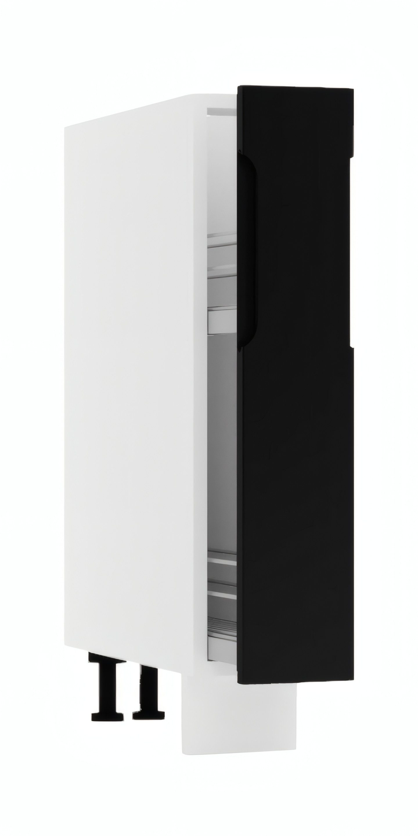 ROYAL24_MARKT Apothekerschrank D15CARGO - Zivora - Elegante Stauraum Idee (Küchen Apothekerschrank, 1-St., Premium - Zivora) Beste Güte - Innovativ - Modern