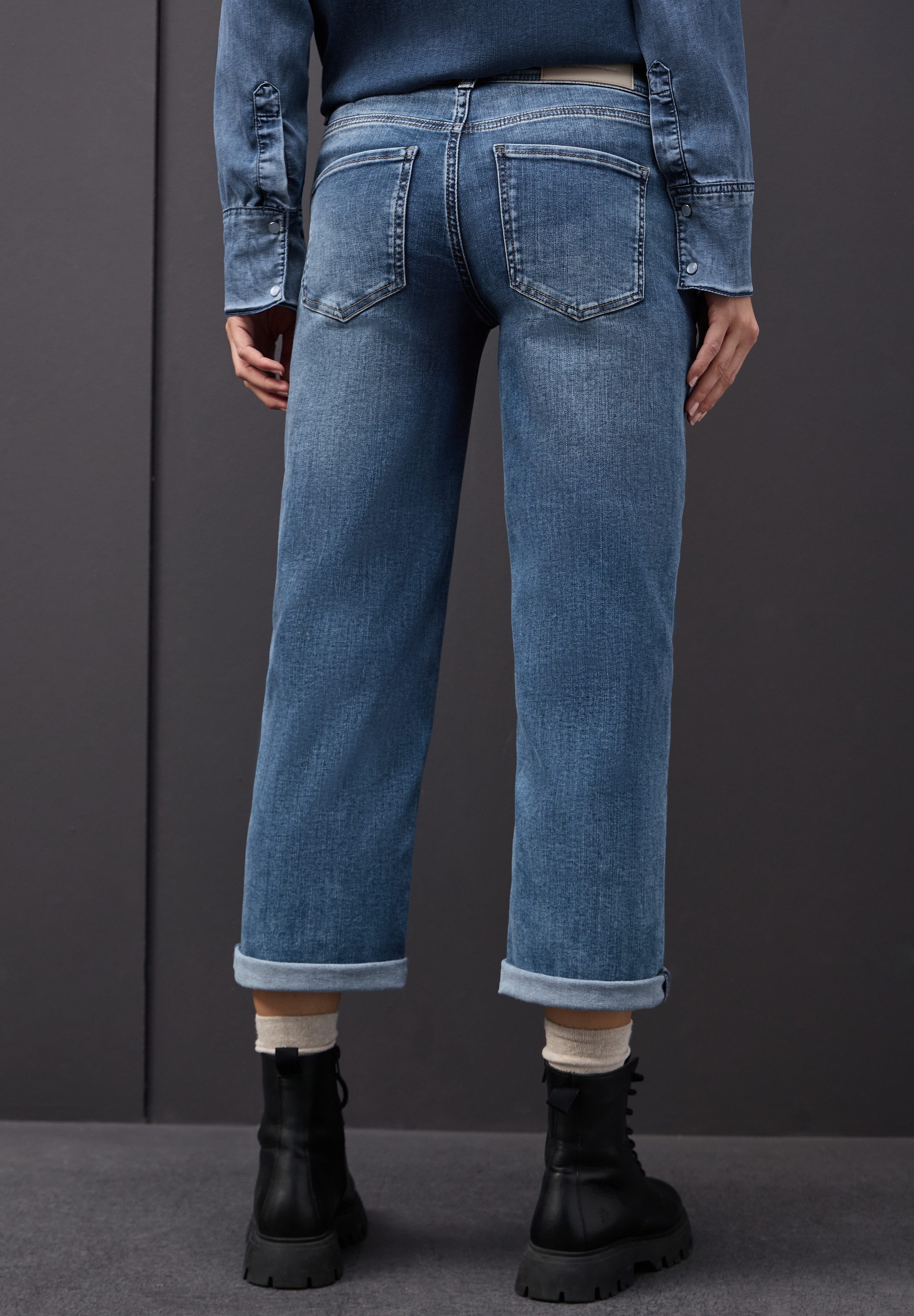 STREET ONE Straight-Jeans Style STRAIGHT LEG günstig online kaufen
