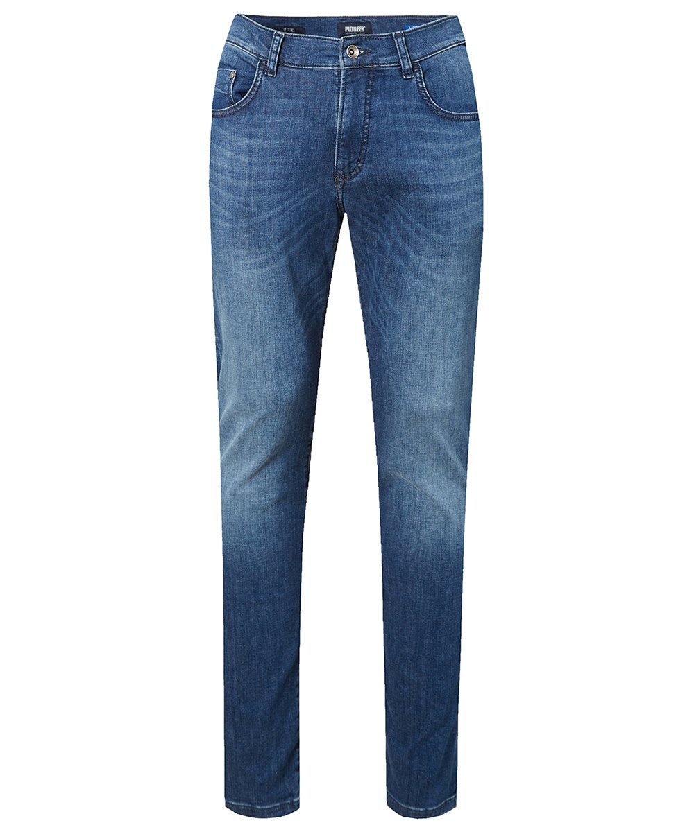 Jeans Megaflex (1-tlg) Eric 5-Pocket-Jeans Jeans - blau Authentic Pioneer Herren Pioneer