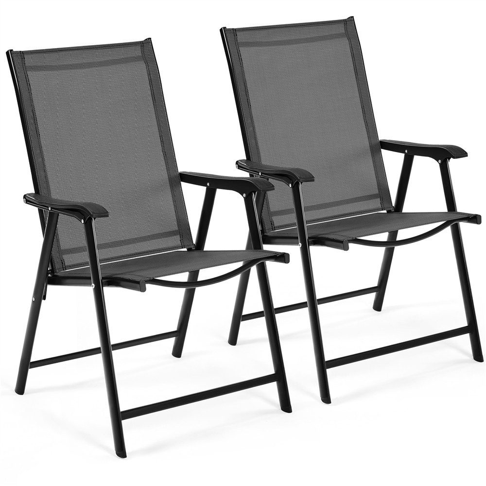 Yaheetech Klappstuhl, 2er Set Gartenstühle mit günstig online kaufen
