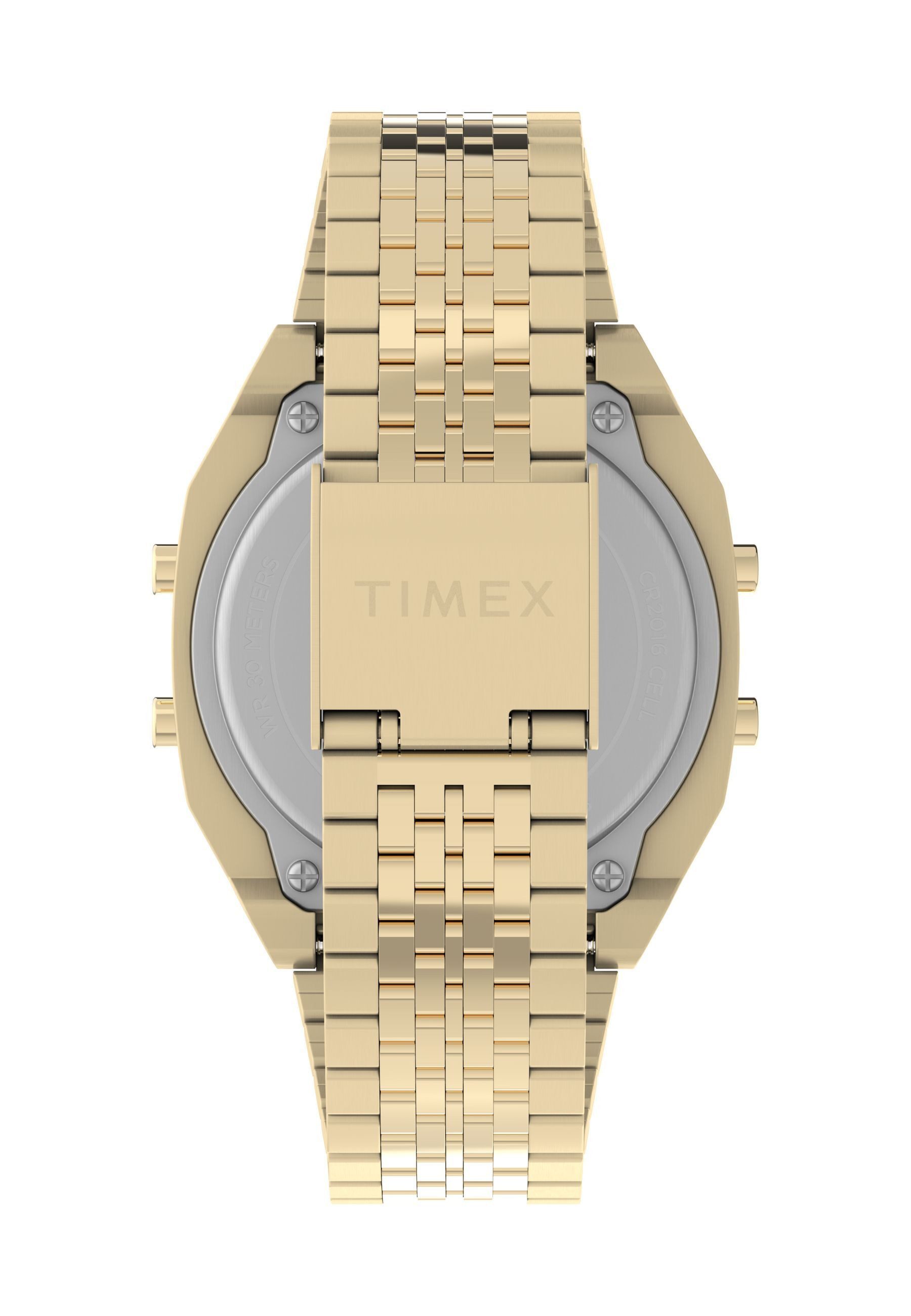 Timex Quarzuhr Timex T80 Steel, (1-tlg), Digitaluhr