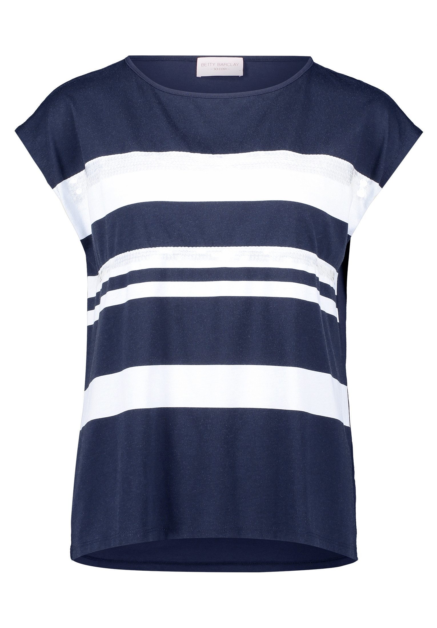 Kurzarmshirt Damen mit Ringel