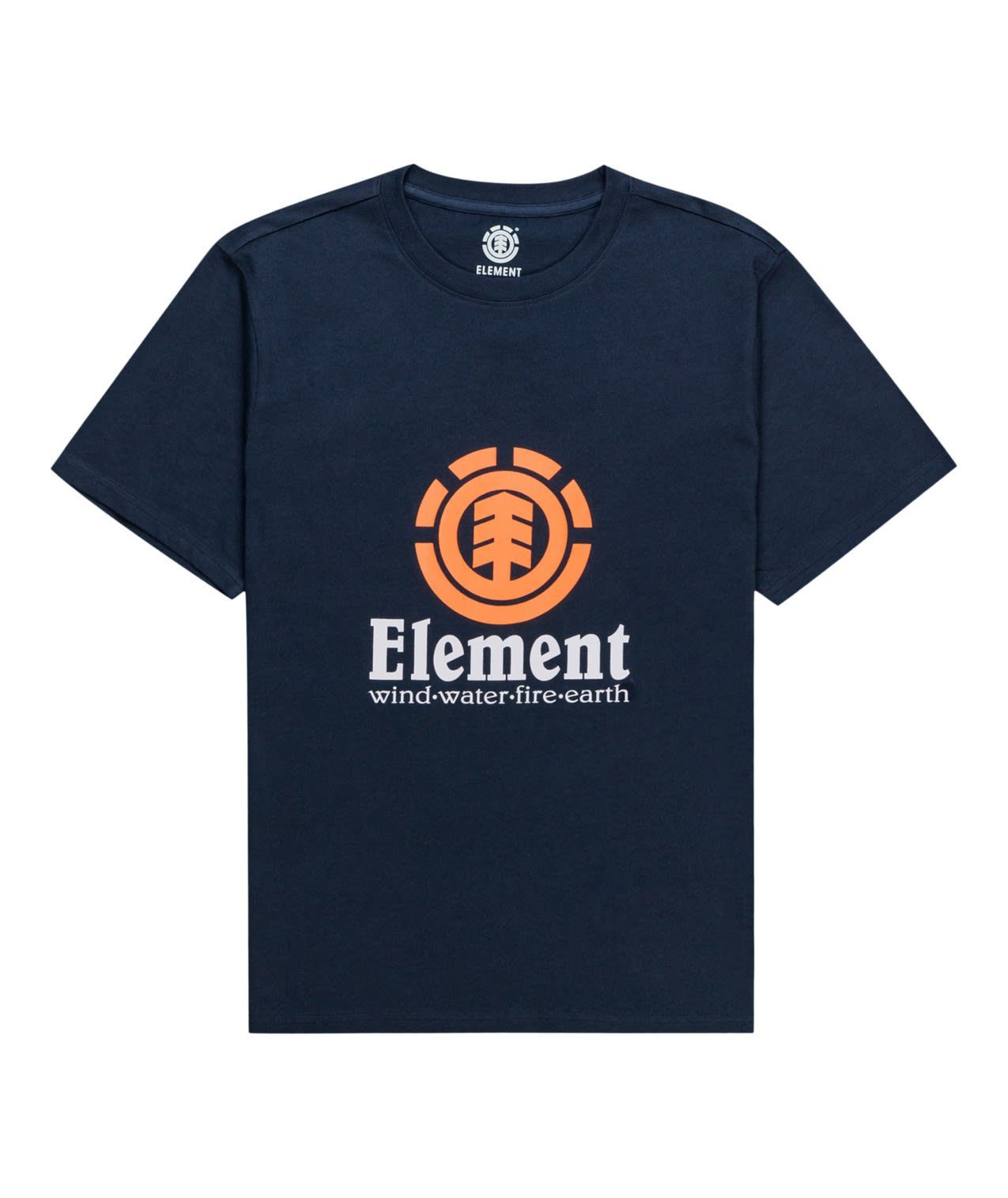 Element T-Shirt Elemental M Vertical Tees Herren Kurzarm-Shirt Eclipse Navy