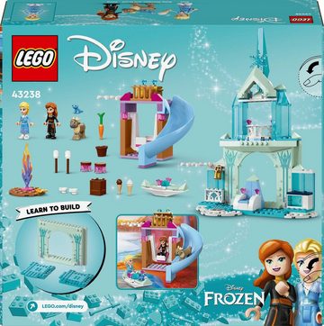 LEGO® Konstruktionsspielsteine Elsas Eispalast (43238), LEGO Disney Princess, (163 St), Made in Europe