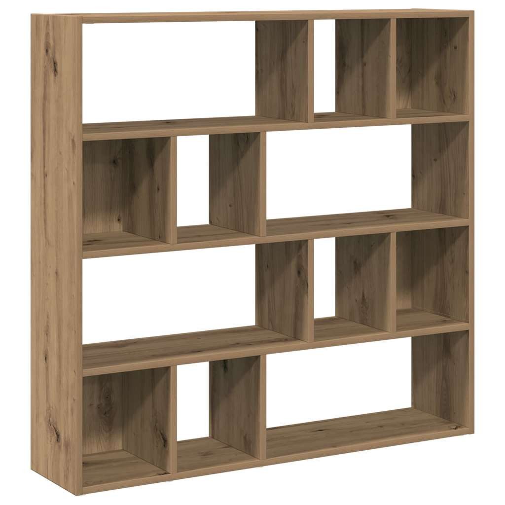 vidaXL Raumteiler Bücherregal/Raumteiler Artisan-Eiche 105x24x102 cm, günstig online kaufen