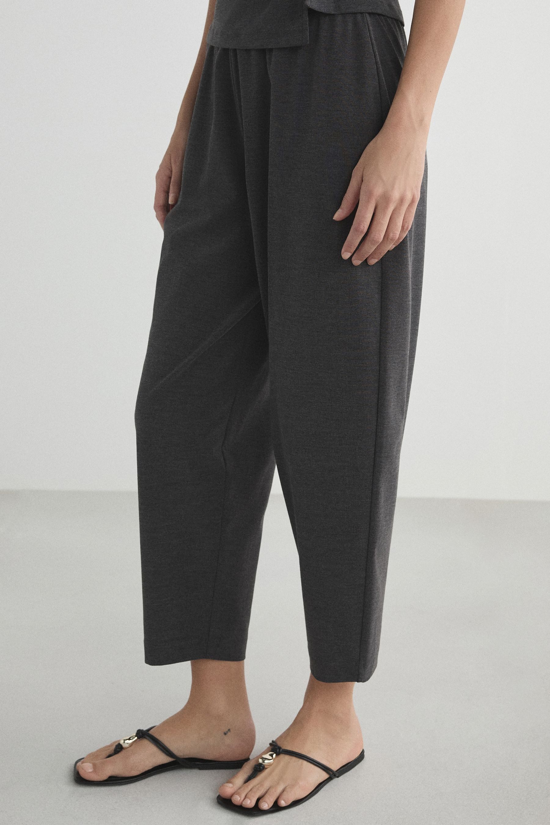 Next Jerseyhose Hose mit Barrel-Bein (1-tlg)