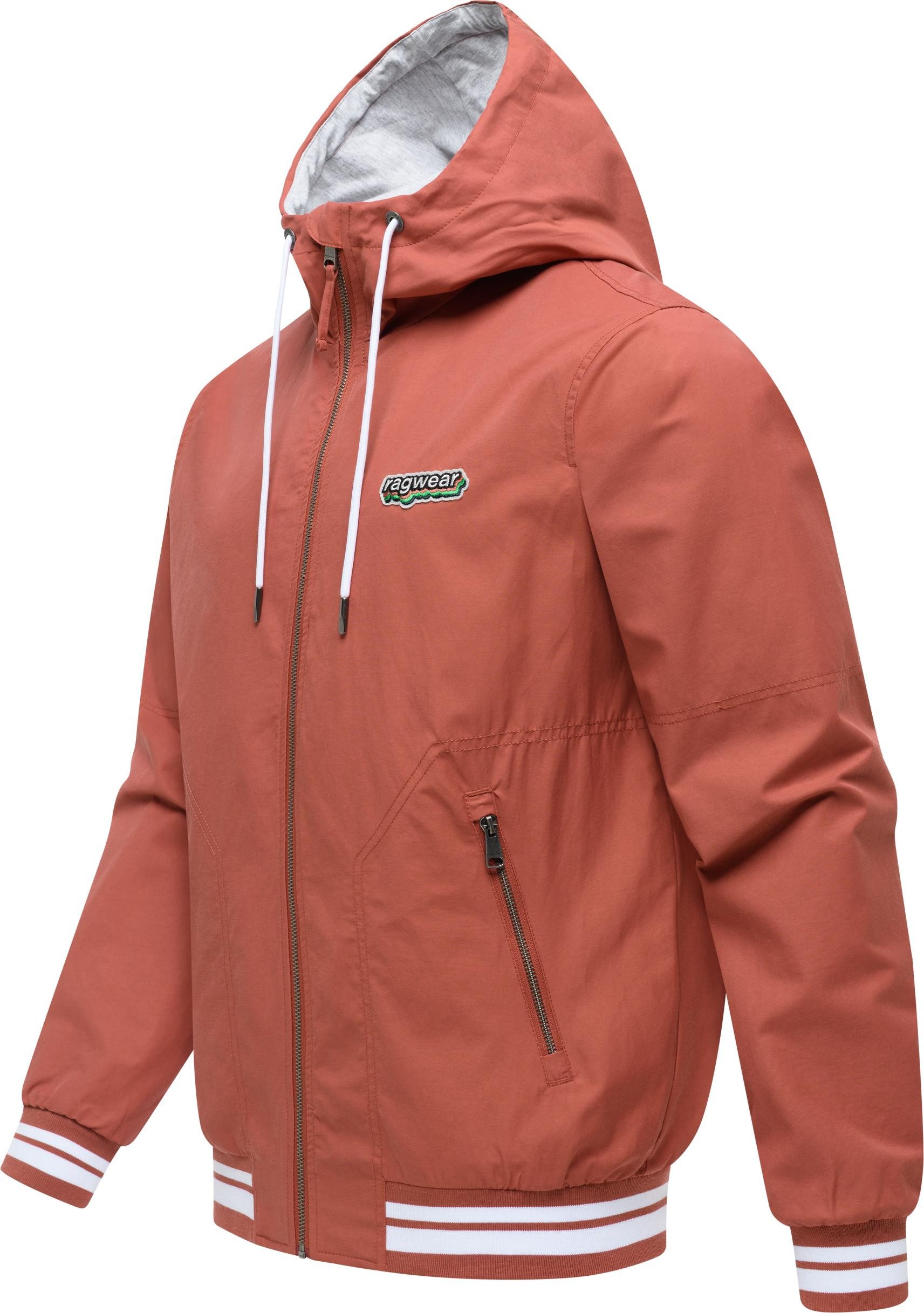Ragwear Outdoorjacke Stewan YOUMODO leichte Herren Übergangsjacke mitelastischen Bündchen