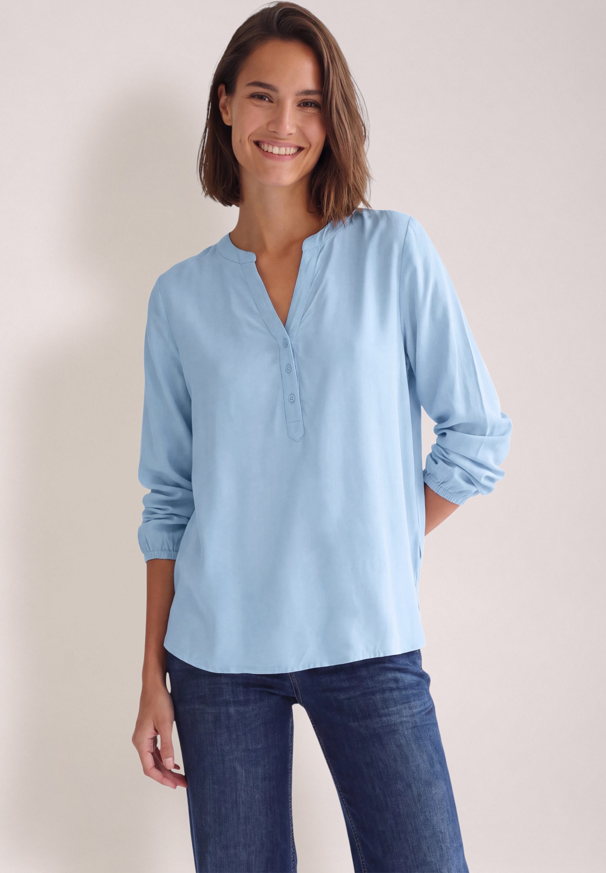CECIL Shirtbluse aus softer Viskose