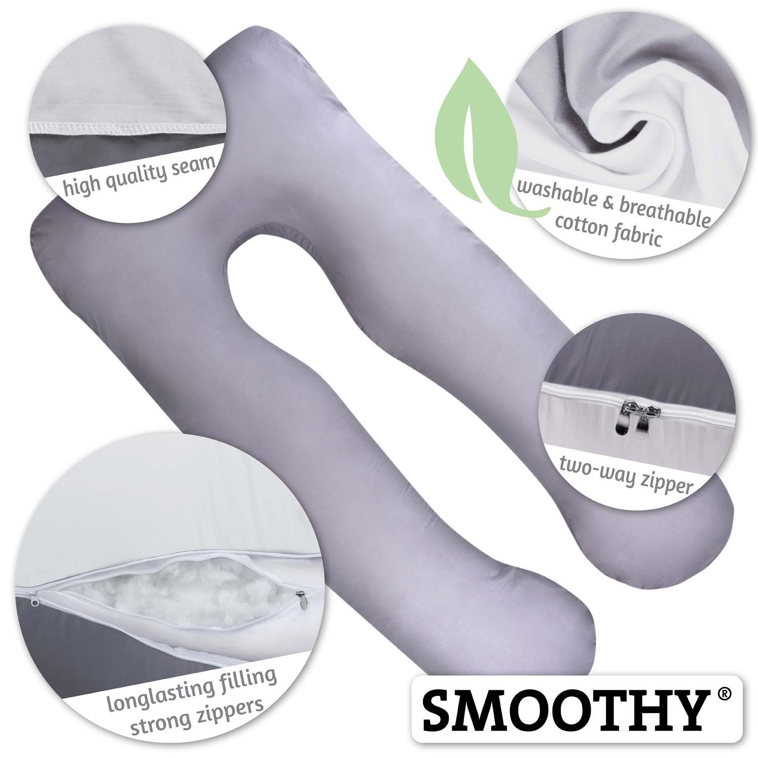 Smoothy Stillkissen Schwangerschaftskissen Lagerungskissen, Baby-Kissen & günstig online kaufen