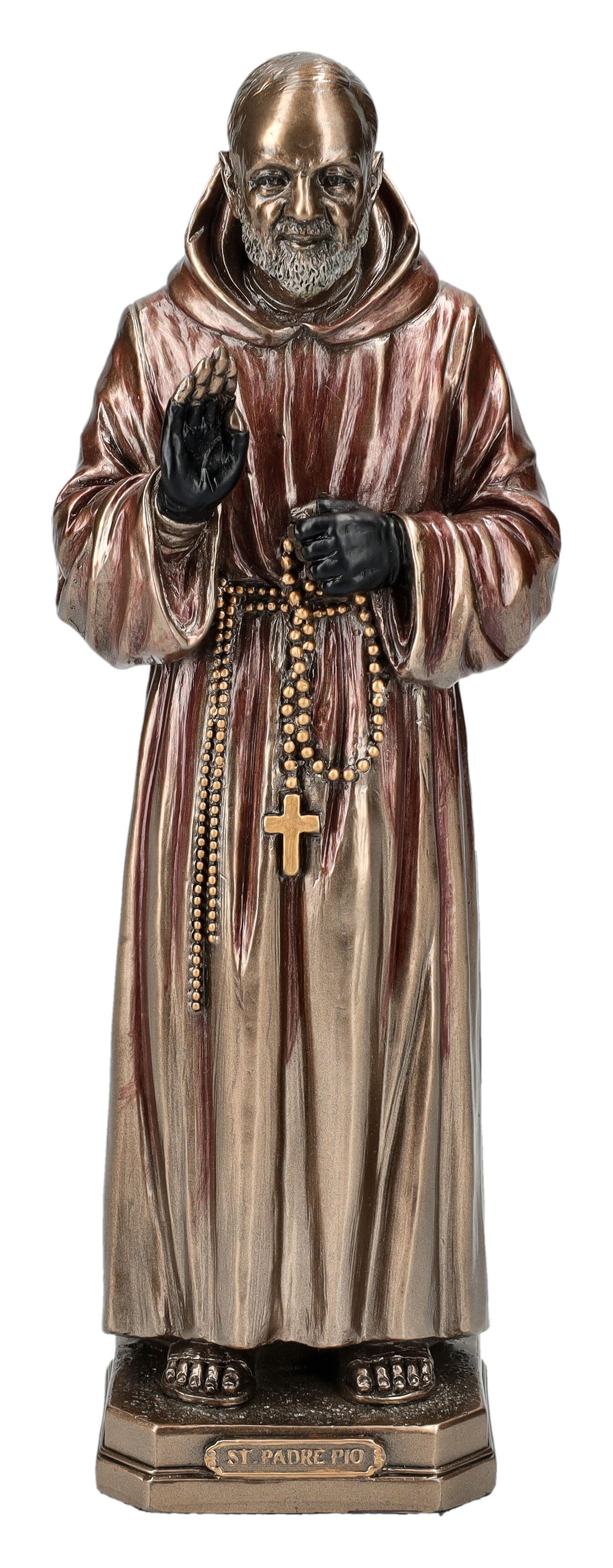 Figuren Shop GmbH Dekofigur Pater Pio Figur - Pio von Pietrelcina - Verones günstig online kaufen