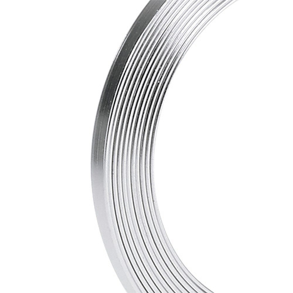 H&R The wire man Basteldraht Flexible Dekodraht für Bastel- und Schmuckideen aus Aluminium