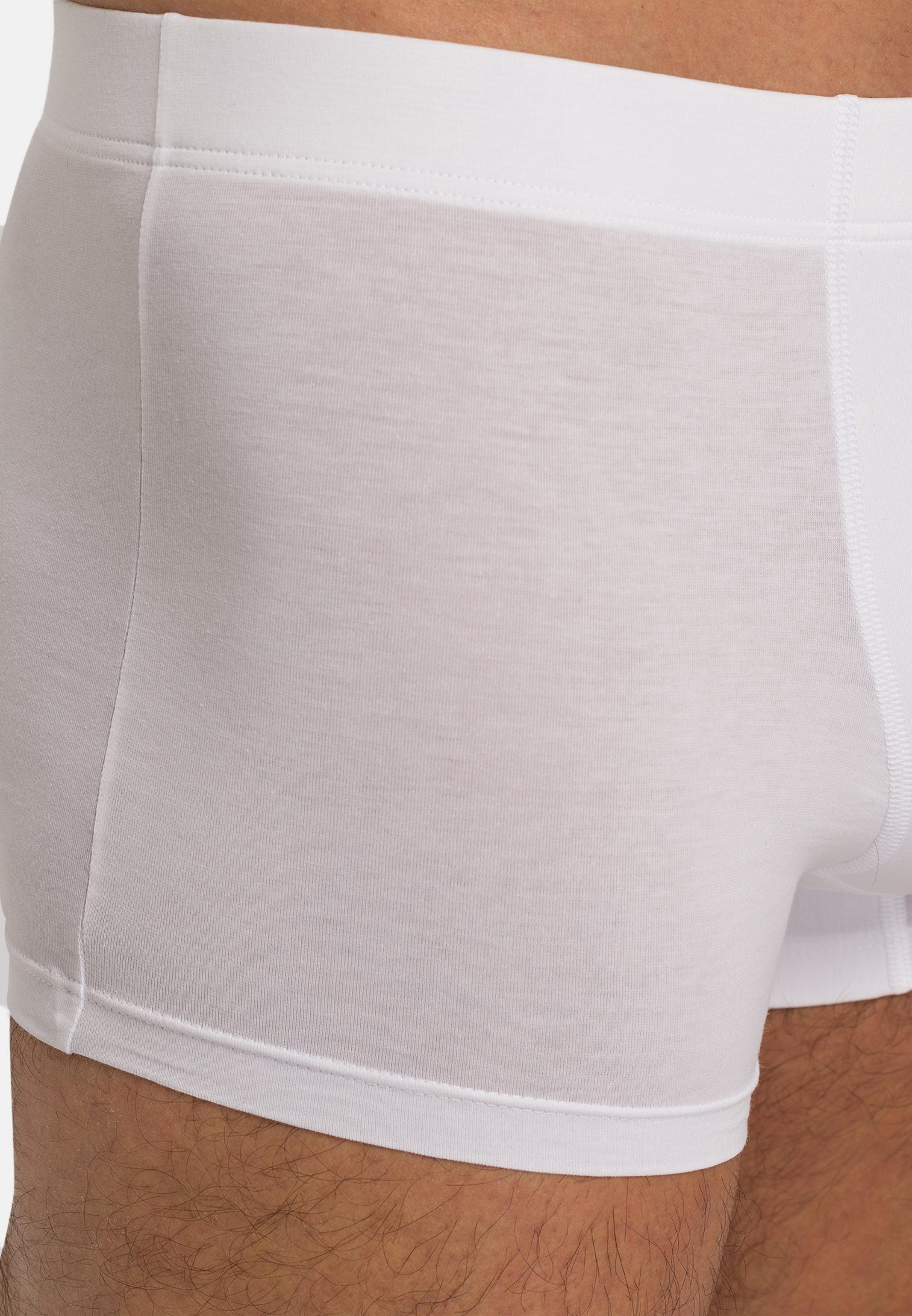 (Spar-Set, Baumwolle - Weiß Pant Retro - Eingriff Essentials Short Ohne - 2-St) Cotton Pack Retro 2er Hanro Boxer /