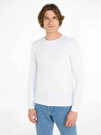 Calvin Klein Langarmshirt STRETCH SLIM FIT LS T-SHIRT