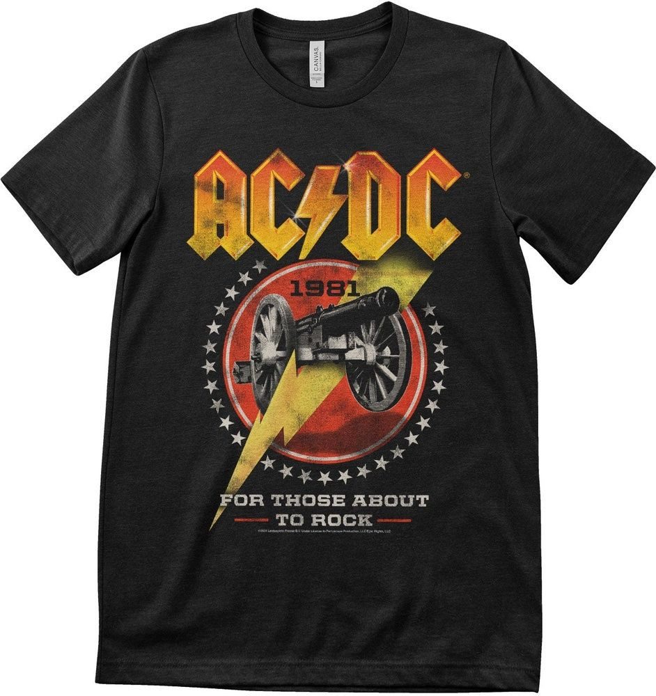 T-Shirt 1981 For Those About To Rock T-Shirt