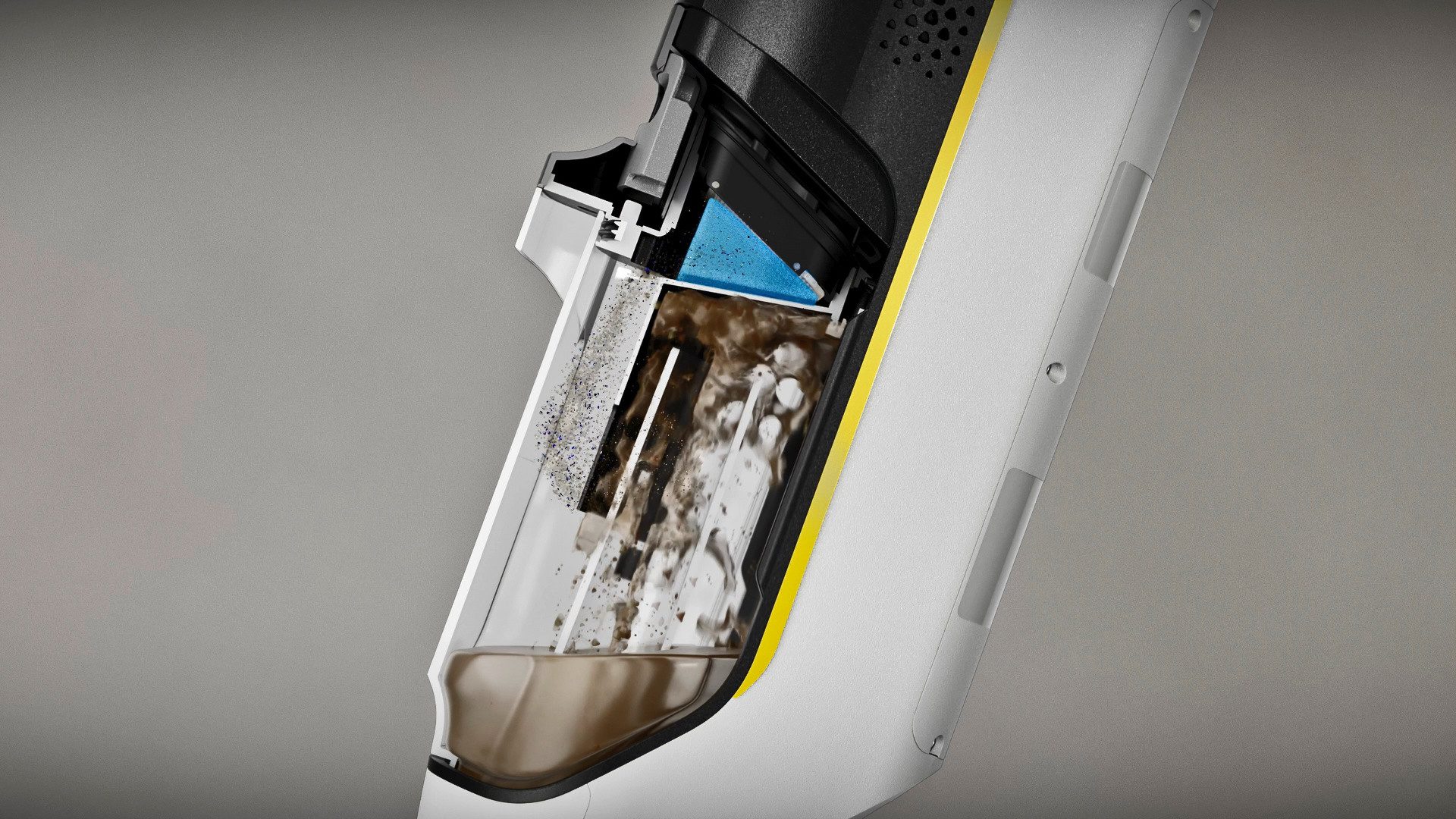 KÄRCHER Akku-Saugwischer FCV 3 Natural N, 160 W, beutellos, 3 in 1-Reinigung