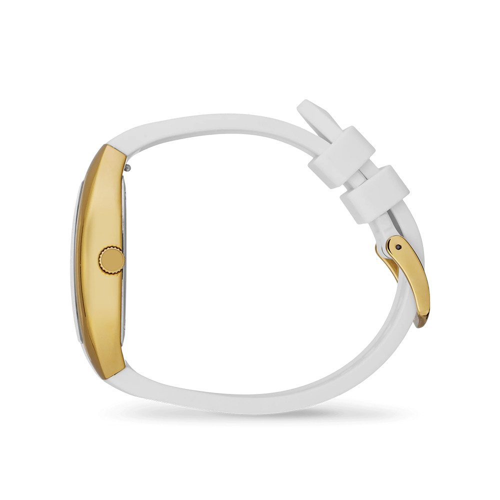 ice-watch Quarzuhr Ice-Watch Ice Boliday Dome Metal White Gold (S) 024049, Hochwertiges Produkt mit zeitlosem Design, sorgfältiger Verarbeitung