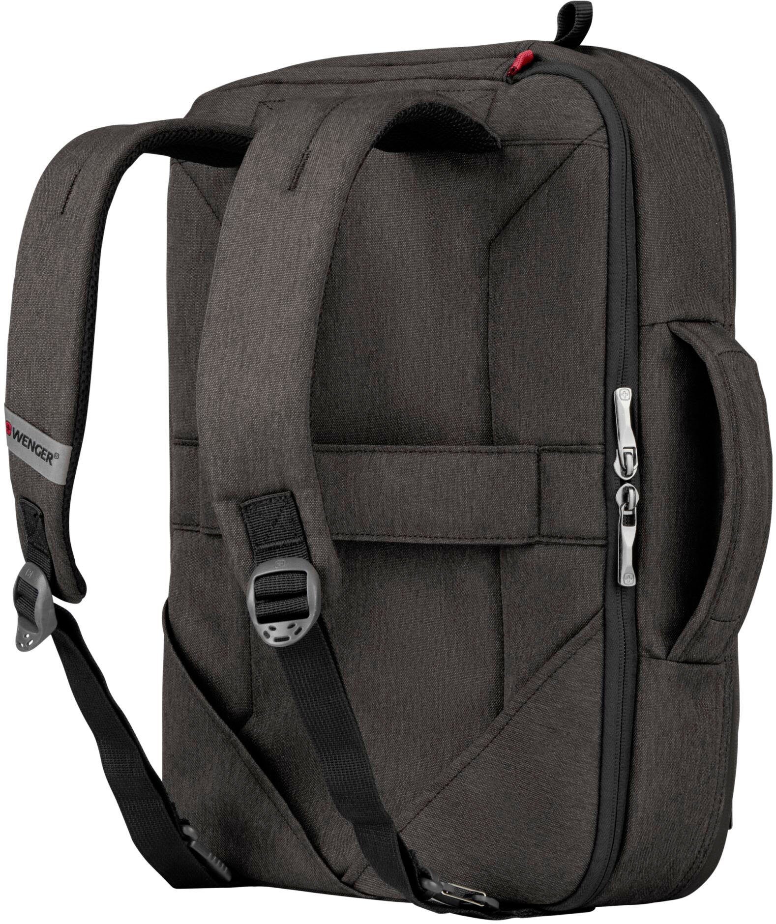 Wenger Laptoptasche Commute, auch grau, Rucksack mit als 16-Zoll tragbar Laptopfach