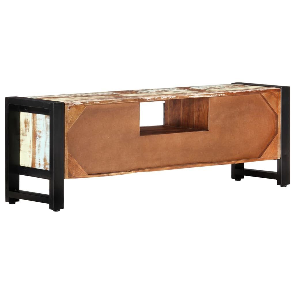 vidaXL TV-Schrank TV-Schrank 120x30x40 cm Altholz Massiv (1-St)