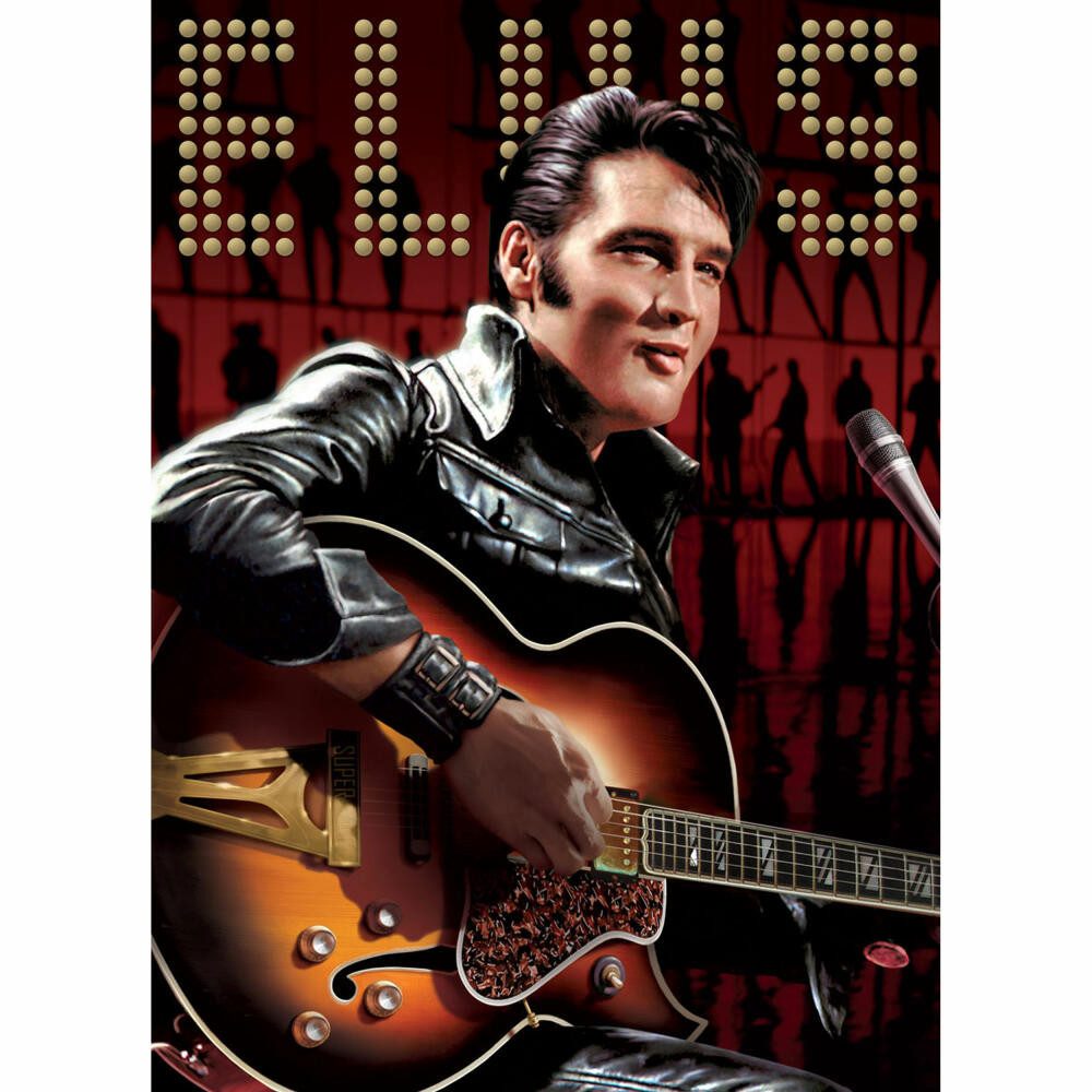 EUROGRAPHICS Puzzle Elvis Presley Comeback Konzert, 1000 Puzzleteile günstig online kaufen