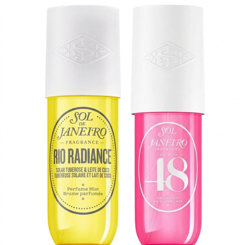 Sol de Janeiro Gesichts- und Körperspray Sol de Janeiro Brazilian Crush Rio Radiance Cheirosa 48 Duft Duo, Zwei Brazilian Crush Perfume Mists in einem abgestimmten Duft Duo