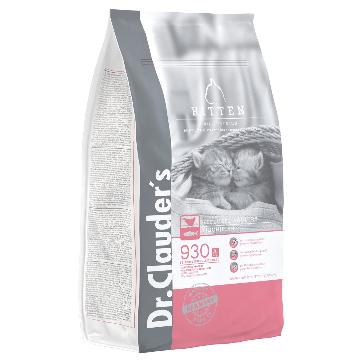 Dr. Clauder's High Premium Kitten 400 g, Trockenfutter für: Katze