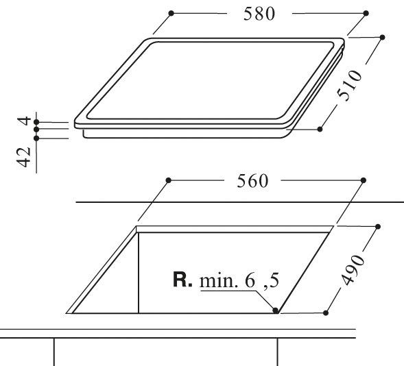 BAKO 2-fach-Teleskopauszug, BAUKNECHT mit Hydrolyse Backofen-Set ISLAND,