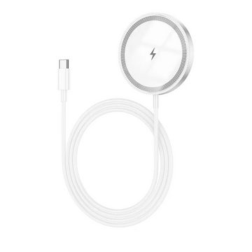HOCO CW53 MagSafe Charger Smartphone-Kabel, USB-C, (150 cm), 15W Ladegerät für Magsafe ab iPhone 12 Serie USB C Charger kabellos