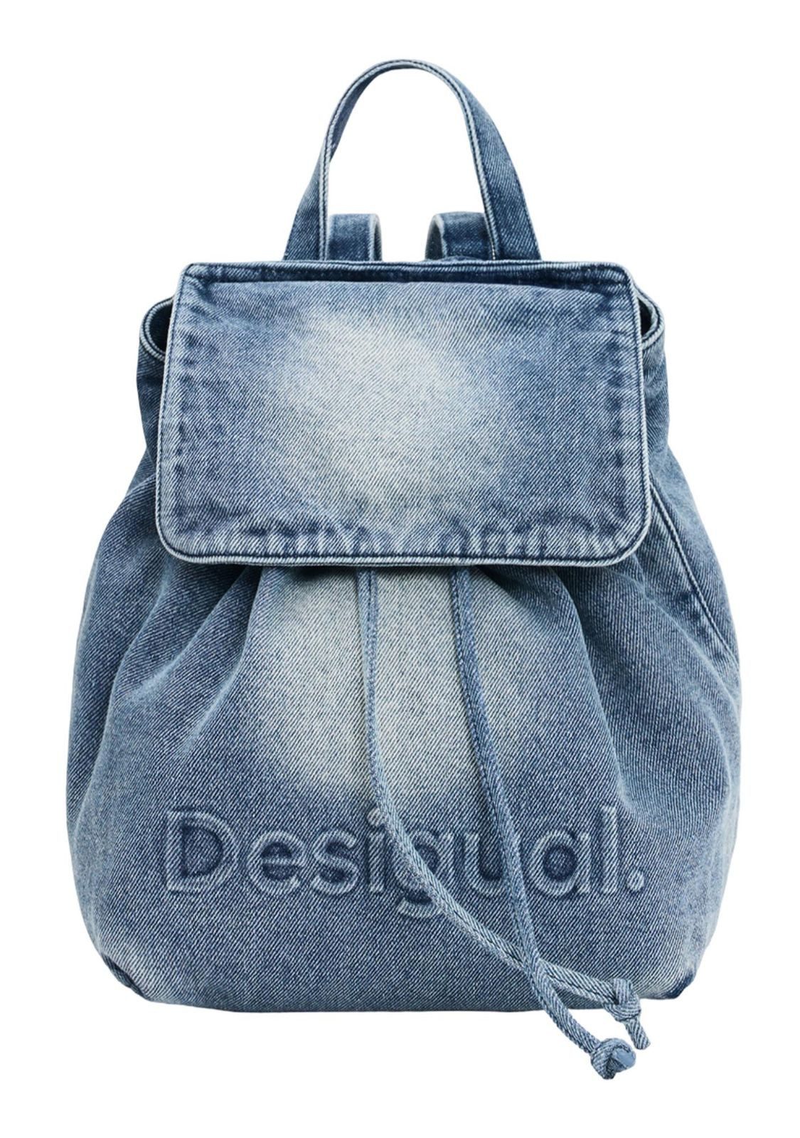 Desigual Rucksack Half Logo Denim Mini Backpack günstig online kaufen