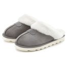 Vivance Plüsch Hausschuhe, Pantolette, Pantoffeln, Clogs, Schlappen, Hausschuh mit Warmfutter VEGAN