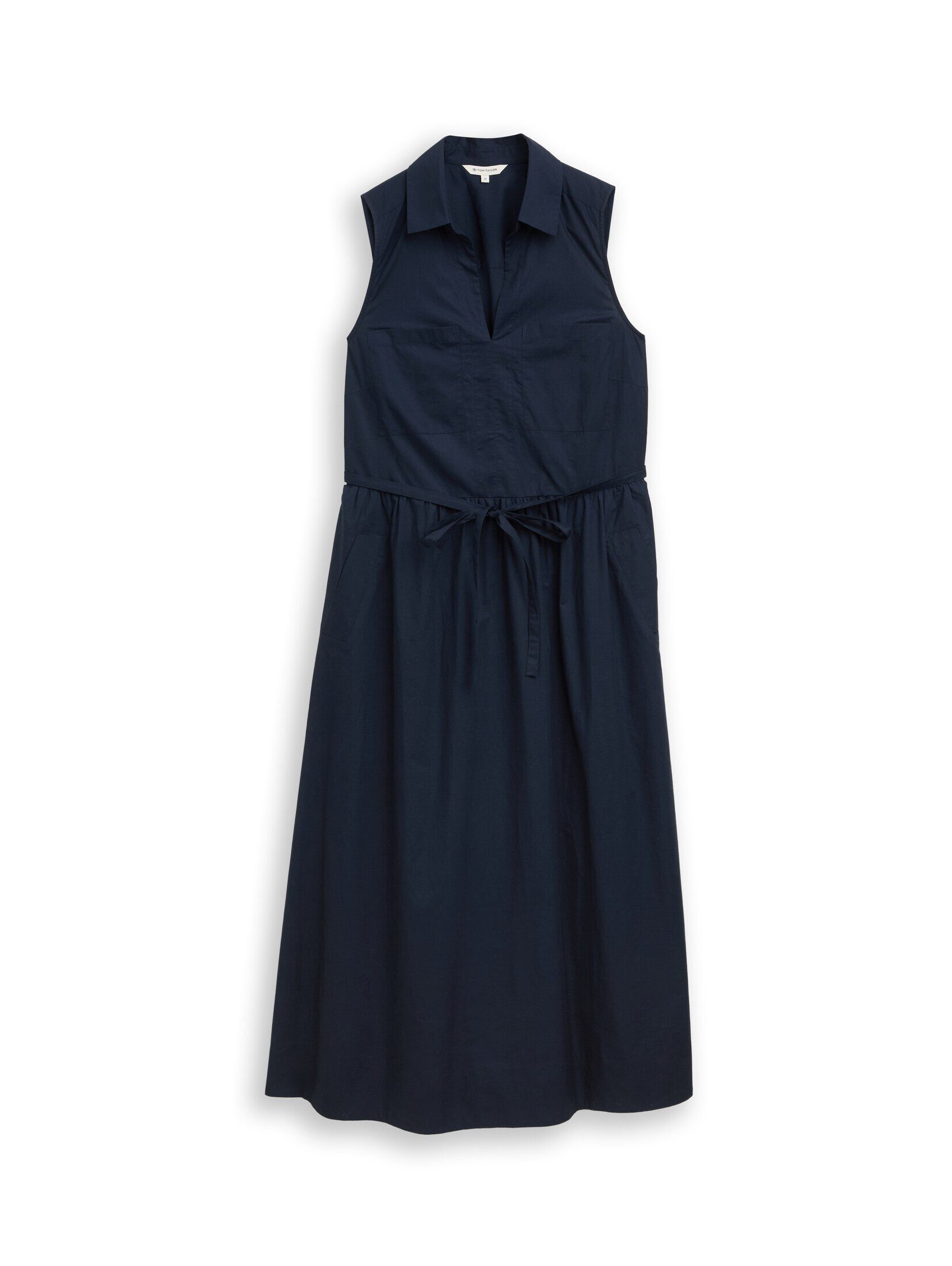 TOM TAILOR Sommerkleid Kleider & Jumpsuits Midi-Kleid mit Taschen