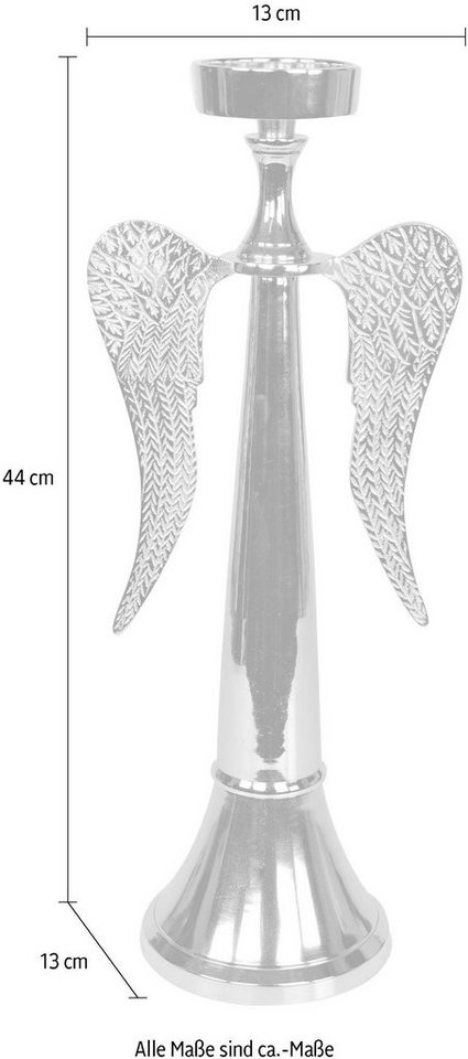 Home affaire Kerzenhalter Engel Hanna, hochwertige Verarbeitung
