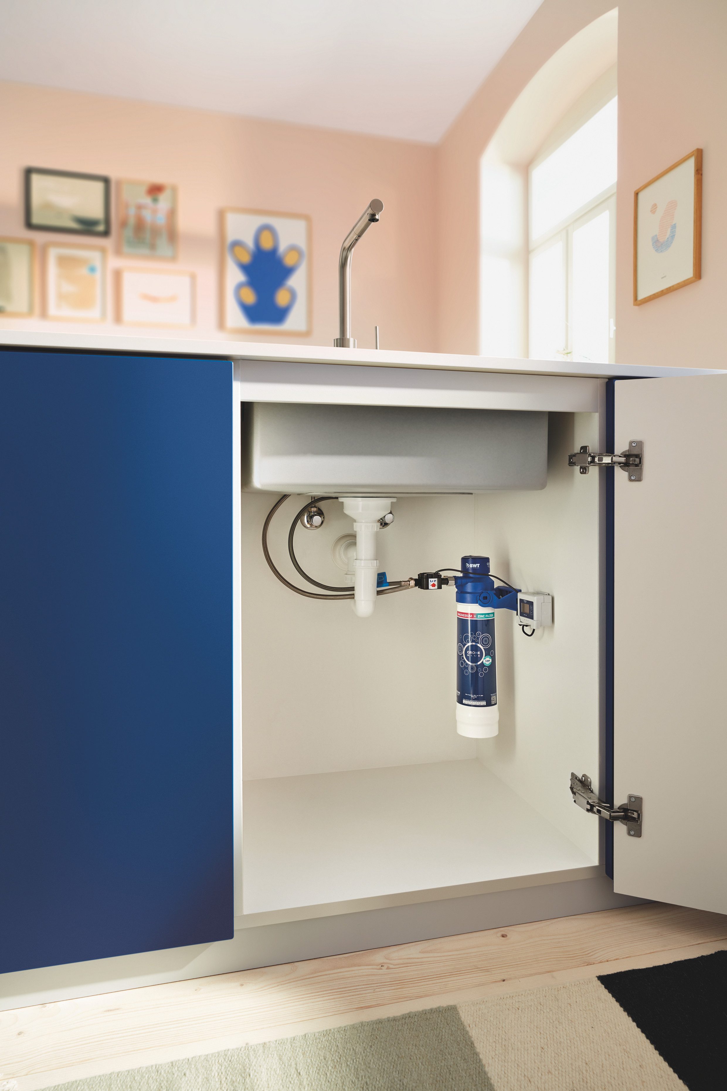 Grohe Wasserfilter Filter Starter Set, Magnesium + Zink (40875000)