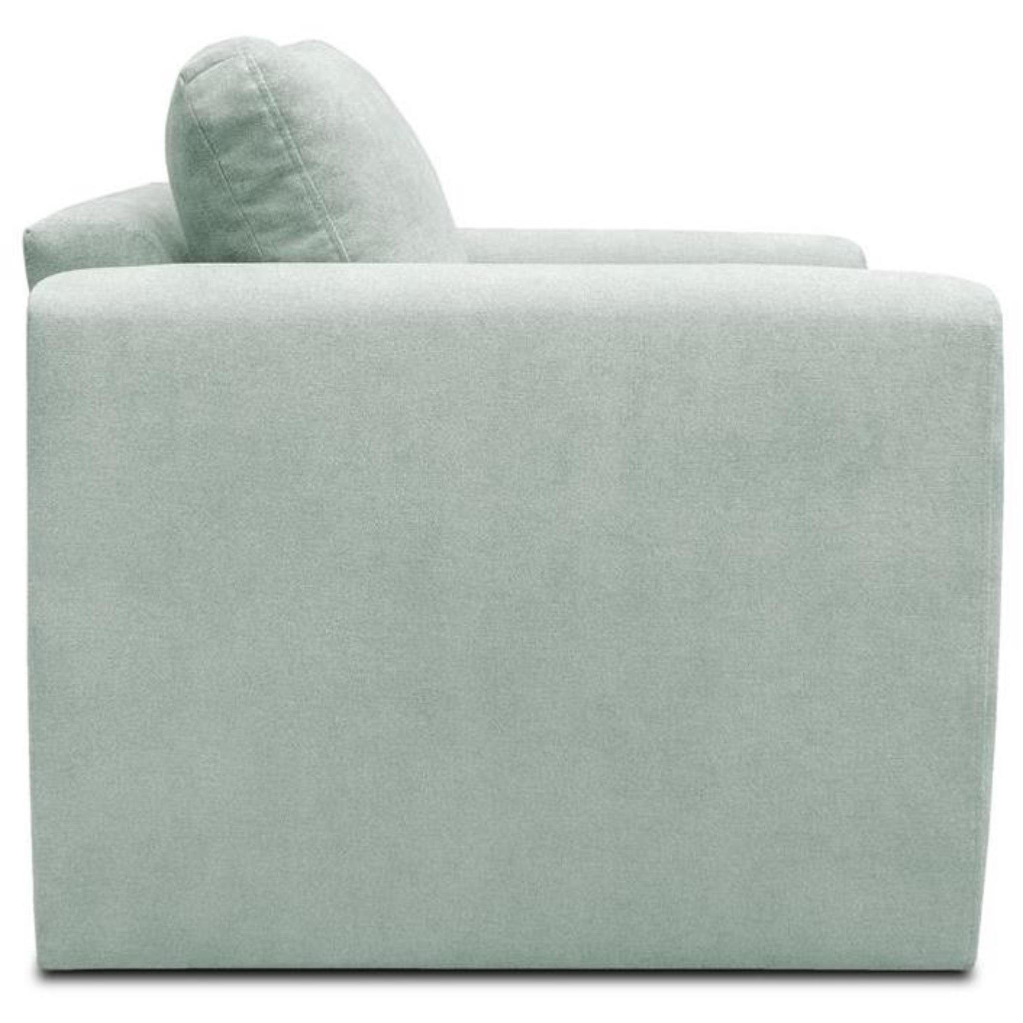 (Modern Mint Polstersessel Schlaffunktion, Beautysofa 04) mit Wohnzimmersessel), Relaxsessel 1-Sitzer (alfa Kamel Sofa, Bettkasten,